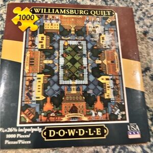Dowdle Williamsburg Quilt 1000-Piece Jigsaw Puzzle - Multi-Color